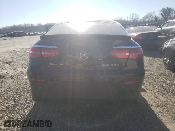 2018 Mercedes-Benz GLC with VIN WDC0J8KB7JF432426, listed as a Copart auction lot 42145025 with 34,489 mi miles and Salvage Title. Bid and sale history available at carsss.com. Image 6.
