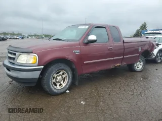 1998 Ford F-150 with VIN 1FTZX1761WNB66851, listed as a Copart auction lot 55464455 with 92,036 mi miles and Clean title. Bid and sale history available at DreamBid. Image 1.