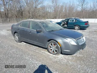 2010 Mercury Milan Premier with VIN 3MEHM0CGXAR654259, listed as a IAAI auction lot 41622683 with 132,140 mi miles. Bid and sale history available at carsss.com. Image 1.