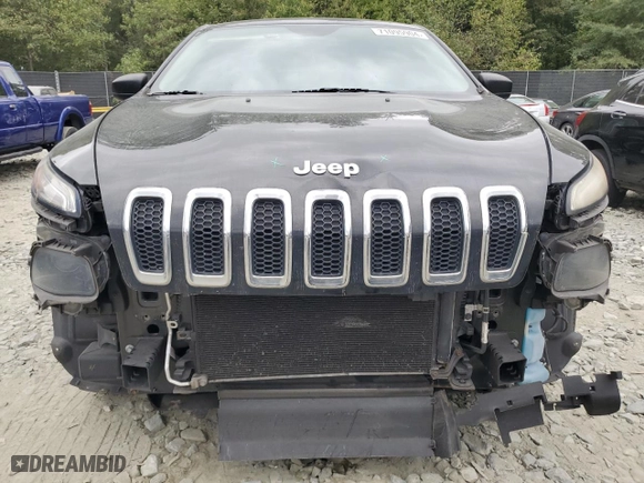 2016 Jeep Cherokee Sport with VIN 1C4PJMAS2GW263357, listed as a Copart auction lot 71095904 with 112,530 mi miles and Salvage Title. Bid and sale history available at carsss.com. Image 5.