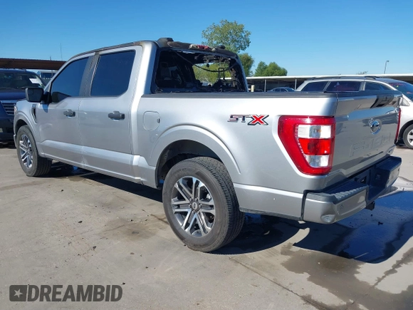 2021 Ford F-150 XL with VIN 1FTEW1CP8MKD15271, listed as a IAAI auction lot 40776398 with Not provided miles and . Bid and sale history available at DreamBid. Image 3.