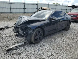 2023 Genesis G70 2.0T with VIN KMTG34TA2PU126768, listed as a Copart auction lot 56201094 with 11,556 mi miles and Salvage Title. Bid and sale history available at DreamBid. Image 1.
