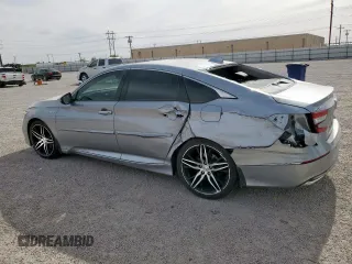 2022 Honda Accord Touring с VIN 1HGCV3F96NA004045, выставлен на аукционе Copart как лот 57128385 с пробегом Не указан миль и Списание • Salvage title. История ставок и продаж доступна на DreamBid. Изображение 2.