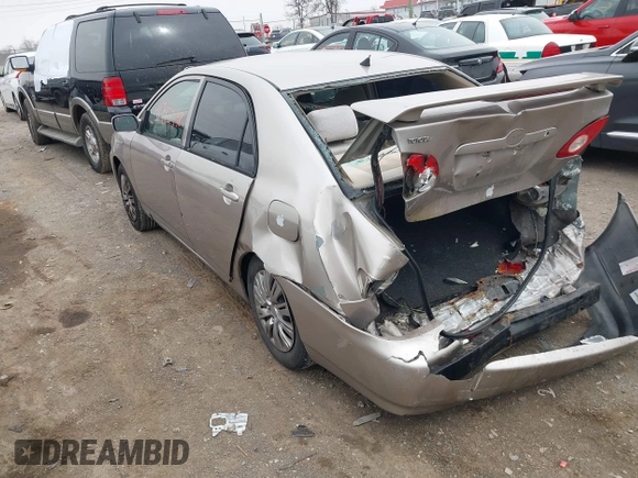2003 Toyota Corolla CE with VIN 1NXBR32E03Z180002, listed as a IAAI auction lot 41742748 with 227,112 mi miles and . Bid and sale history available at DreamBid. Image 3.