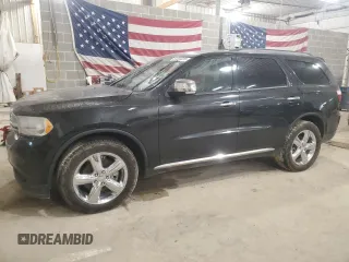 2013 Dodge Durango Citadel with VIN 1C4SDHET3DC667115, listed as a Copart auction lot 51220225 with 306,138 mi miles and Salvage Title. Bid and sale history available at carsss.com. Image 1.