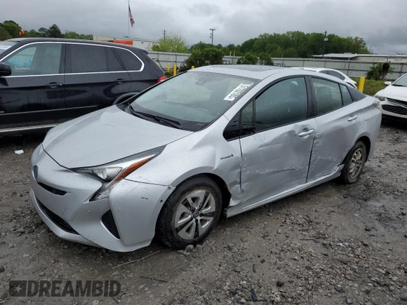 2018 Toyota Prius Two with VIN JTDKARFU6J3058523, listed as a Copart auction lot 51762185 with 111,745 mi miles and Salvage Title. Bid and sale history available at DreamBid. Image 1.