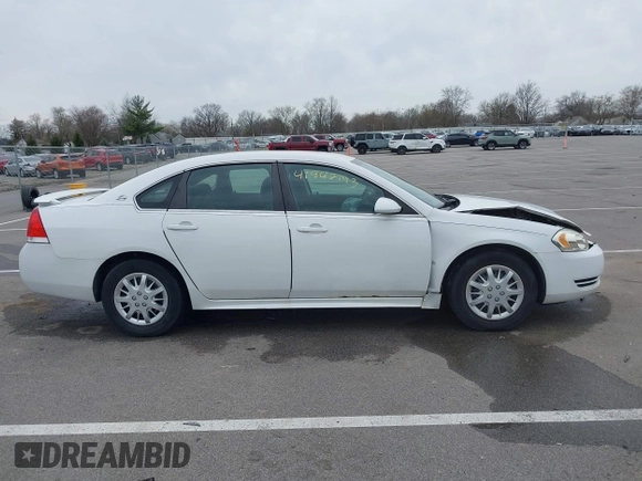 2010 Chevrolet Impala LS with VIN 2G1WA5EK5A1118848, listed as a IAAI auction lot 41942193 with 115,455 mi miles and . Bid and sale history available at DreamBid. Image 13.