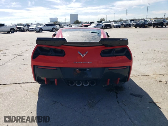 2018 Chevrolet Corvette 3LT with VIN 1G1YF2D75J5104520, listed as a Copart auction lot 43556064 with 16,116 mi miles. Bid and sale history available at carsss.com. Image 6.