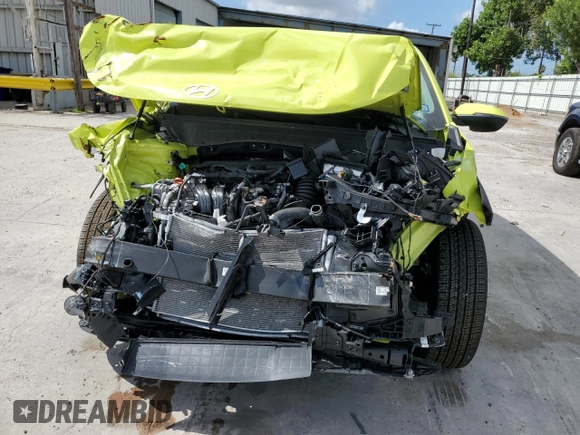 2024 Hyundai Kona SEL with VIN KM8HB3AB4RU140052, listed as a Copart auction lot 67020664 with 6,448 mi miles and Salvage Title. Bid and sale history available at DreamBid. Image 5.