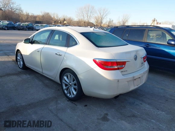 2012 Buick Verano Leather Group with VIN 1G4PS5SKXC4156818, listed as a IAAI auction lot 41734296 with 94,172 mi miles. Bid and sale history available at carsss.com. Image 3.
