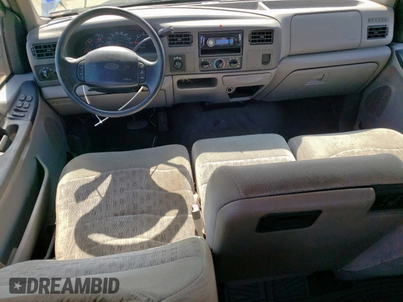 1999 Ford F-350 XL with VIN 1FTSW31S2XEE89071, listed as a Copart auction lot 61016685 with 115,130 mi miles and Salvage title. Bid and sale history available at DreamBid. Image 8.