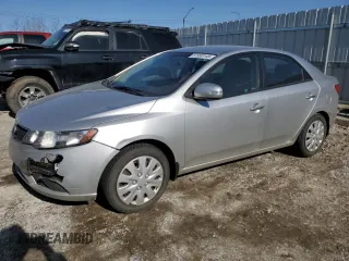 2010 Kia Forte EX with VIN KNAFU4A24A5208504, listed as a Copart auction lot 51950145 with 161,636 mi miles and Salvage Title. Bid and sale history available at carsss.com. Image 1.