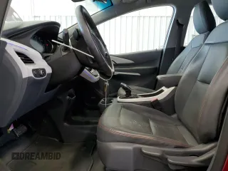 2017 Chevrolet Bolt EV Premier with VIN 1G1FX6S01H4166210, listed as a Copart auction lot 60314705 with 42,703 mi miles and Non repairable. Bid and sale history available at DreamBid. Image 7.