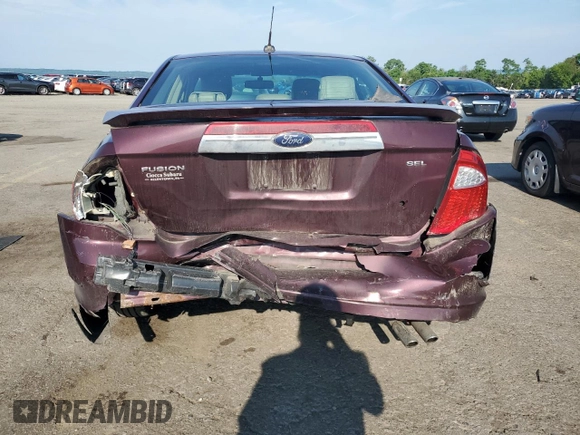 2012 Ford Fusion SEL with VIN 3FAHP0JA5CR405965, listed as a Copart auction lot 62882515 with 131,354 mi miles and Salvage title. Bid and sale history available at DreamBid. Image 6.