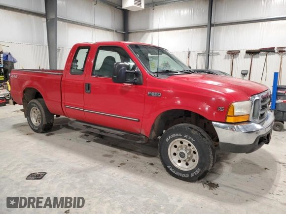 2000 Ford F-250 XL z VIN 1FTNX21S5YEC10427, wystawiony jako Copart lot #59093625 z przebiegiem 111 585 mil mil oraz Szkoda całkowita • Salvage title. Historia ofert i sprzedaży dostępna na DreamBid. Obrazek 4.