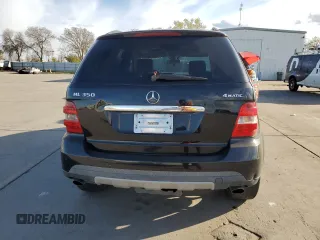 2007 Mercedes-Benz M 350 with VIN 4JGBB86E77A172885, listed as a Copart auction lot 47502005 with 306,918 mi miles and Clean Title. Bid and sale history available at DreamBid. Image 6.