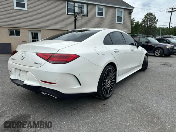 2023 Mercedes-Benz CLS 450 with VIN W1K2J5KB8PA111309, listed as a Copart auction lot 60275335 with 48,879 mi miles and Clean title. Bid and sale history available at DreamBid. Image 3.
