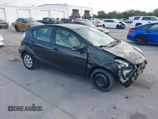 2012 Toyota Prius One with VIN JTDKDTB35C1511112, listed as a IAAI auction lot 41074047 with 156,510 mi miles and . Bid and sale history available at DreamBid. Image 1.
