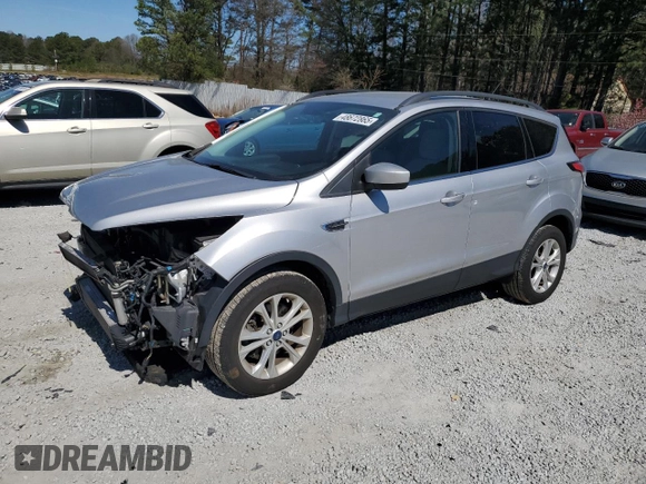 2018 Ford Escape SE with VIN 1FMCU0G92JUB47139, listed as a Copart auction lot 48672865 with 78,298 mi miles and Salvage Title. Bid and sale history available at carsss.com. Image 1.