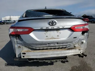 2020 Toyota Camry SE with VIN 4T1G11AK2LU322195, listed as a Copart auction lot 48366355 with 93,451 mi miles and Salvage Title. Bid and sale history available at carsss.com. Image 6.