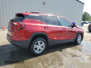 2022 GMC Terrain SLE with VIN 3GKALMEV1NL165741, listed as a Copart auction lot 53350335 with 72,112 mi miles and Salvage title. Bid and sale history available at DreamBid. Image 3.
