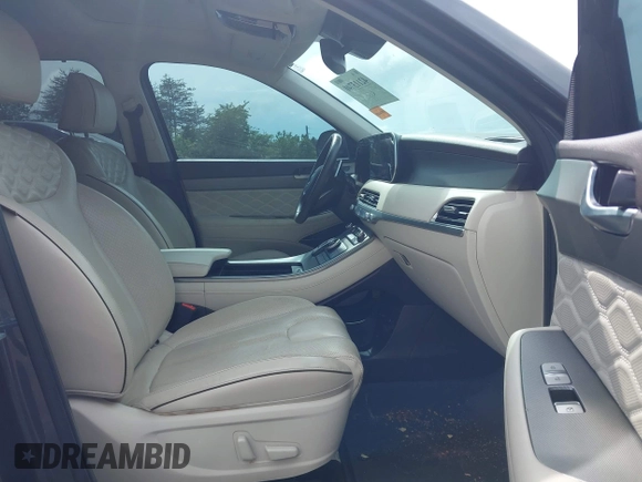 2020 Hyundai Palisade Limited z VIN KM8R54HE6LU144273, wystawiony jako IAAI lot #42113740 z przebiegiem 80 528 mil mil oraz . Historia ofert i sprzedaży dostępna na DreamBid. Obrazek 5.