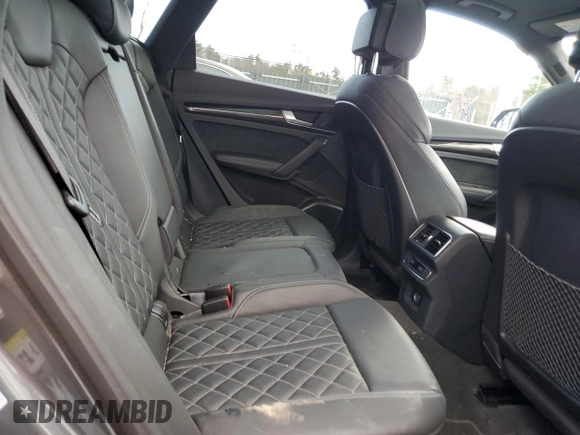 2018 Audi SQ5 Premium Plus with VIN WA1A4AFY2J2217531, listed as a Copart auction lot 50592824 with 44,219 mi miles and Salvage Title. Bid and sale history available at DreamBid. Image 10.