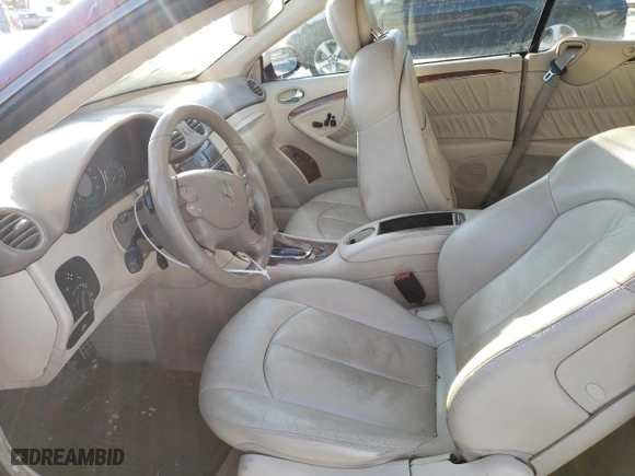 2007 Mercedes-Benz CLK-Class 5.5L with VIN WDBTK72F77T081510, listed as a Copart auction lot 42122845 with 109,032 mi miles and Clean Title. Bid and sale history available at carsss.com. Image 7.