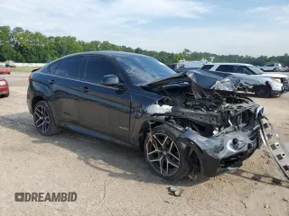 2015 BMW X6 xDrive35i with VIN 5UXKU2C58F0F94895, listed as a Copart auction lot 57175633 with 81,198 mi miles. Bid and sale history available at carsss.com. Image 4.