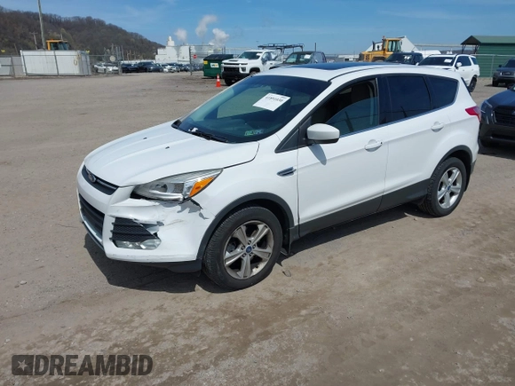 2014 Ford Escape SE with VIN 1FMCU9GXXEUC50365, listed as a IAAI auction lot 41891030 with 70,399 mi miles. Bid and sale history available at carsss.com. Image 2.