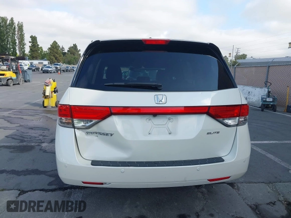 2015 Honda Odyssey Touring Elite with VIN 5FNRL5H9XFB102222, listed as a IAAI auction lot 42485059 with 123,562 mi miles and . Bid and sale history available at DreamBid. Image 16.