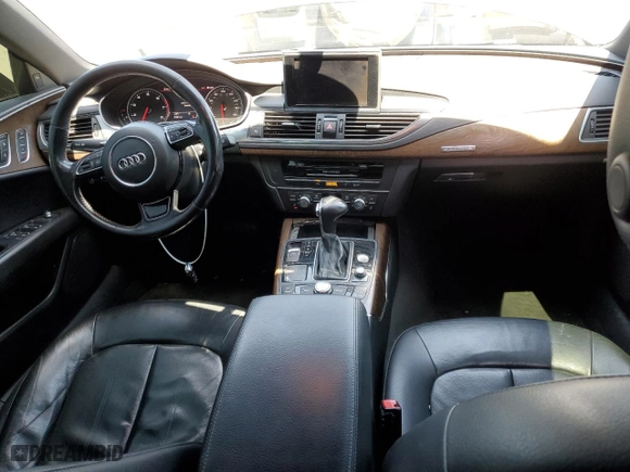 2012 Audi A7 3.0 Premium Plus with VIN WAUYGAFC4CN173773, listed as a Copart auction lot 54496733 with 139,162 mi miles and Salvage Title. Bid and sale history available at carsss.com. Image 8.