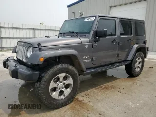 2018 Jeep Wrangler Unlimited Sahara with VIN 1C4BJWEG4JL902519, listed as a Copart auction lot 60114855 with 174,794 mi miles and Clean title. Bid and sale history available at DreamBid. Image 1.
