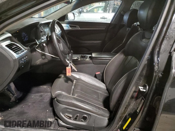 2018 Genesis G80 Ultimate with VIN KMHGN4JF5JU242136, listed as a Copart auction lot 47272645 with 166,868 mi miles and Salvage Title. Bid and sale history available at DreamBid. Image 7.