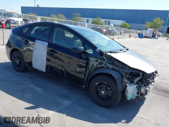 2014 Toyota Prius Four with VIN JTDKN3DU1E0393815, listed as a IAAI auction lot 42121737 with 136,090 mi miles and . Bid and sale history available at carsss.com. Image 1.