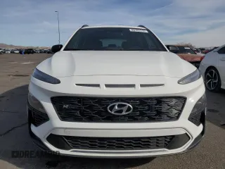 2023 Hyundai Kona N Line with VIN KM8K33A35PU990510, listed as a Copart auction lot 83109114 with 32,925 mi miles and Salvage Title. Bid and sale history available at carsss.com. Image 5.