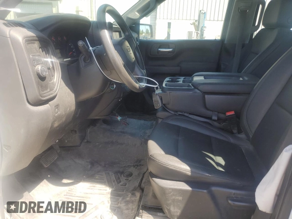2022 Chevrolet Silverado 1500 Work Truck with VIN 3GCPAAEK1NG647179, listed as a Copart auction lot 59963564 with 15,204 mi miles and Salvage Title. Bid and sale history available at DreamBid. Image 7.
