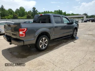 2019 Ford F-150 XL with VIN 1FTEW1CP3KFC96604, listed as a Copart auction lot 56730795 with 140,908 mi miles and Salvage title. Bid and sale history available at DreamBid. Image 3.