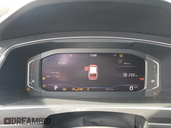2021 Volkswagen Tiguan SE z VIN 3VV3B7AX4MM032014, wystawiony jako Copart lot #56798555 z przebiegiem 72 077 mil mil oraz Szkoda całkowita • Salvage title. Historia ofert i sprzedaży dostępna na DreamBid. Obrazek 9.
