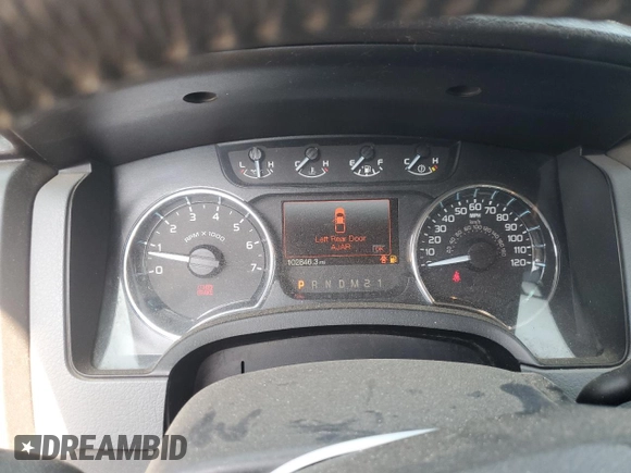 2012 Ford F-150 XL with VIN 1FTFX1EF1CFB33456, listed as a Copart auction lot 62289755 with 102,846 mi miles and Salvage title. Bid and sale history available at DreamBid. Image 9.