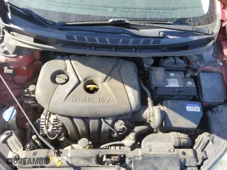2016 Hyundai Elantra SE with VIN KMHDH4AE2GU553503, listed as a Copart auction lot 53285645 with 190,257 mi miles and Clean Title. Bid and sale history available at carsss.com. Image 12.