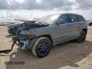 2022 Jeep Grand Cherokee Laredo X with VIN 1C4RJFAGXNC146723, listed as a Copart auction lot 58119455 with 55,759 mi miles and Salvage title. Bid and sale history available at DreamBid. Image 1.