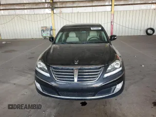 2012 Hyundai Equus Signature with VIN KMHGH4JH2CU045727, listed as a Copart auction lot 60744895 with 118,223 mi miles and Clean title. Bid and sale history available at DreamBid. Image 5.