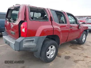 2005 Nissan Xterra S with VIN 5N1AN08UX5C626265, listed as a IAAI auction lot 41523014 with 152,042 mi miles. Bid and sale history available at carsss.com. Image 4.