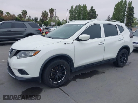 2016 Nissan Rogue SL with VIN 5N1AT2MT4GC784277, listed as a IAAI auction lot 42174881 with 117,566 mi miles. Bid and sale history available at carsss.com. Image 17.