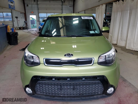 2016 Kia Soul + with VIN KNDJP3A57G7819715, listed as a Copart auction lot 50772065 with 95,707 mi miles and Salvage Title. Bid and sale history available at carsss.com. Image 5.
