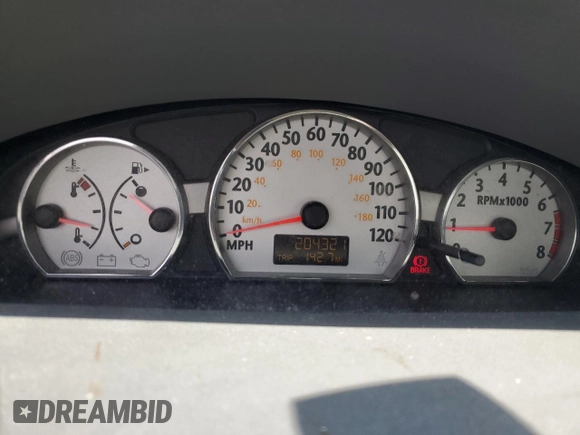 2006 Saturn ION z VIN 1G8AL58F46Z191809, wystawiony jako Copart lot #81124984 z przebiegiem 204 321 mil mil oraz Nie do naprawy • Non repairable. Historia ofert i sprzedaży dostępna na DreamBid. Obrazek 9.