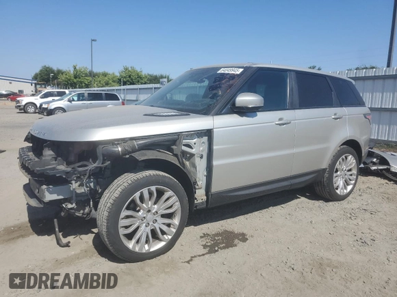 2015 Land Rover Range Rover Sport HSE with VIN SALWR2VF3FA540768, listed as a Copart auction lot 64049945 with 113,569 mi miles and Salvage title. Bid and sale history available at DreamBid. Image 1.