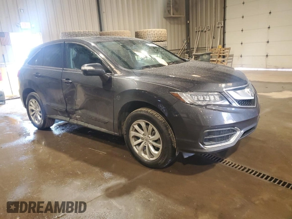 2016 Acura RDX Tech Pkg with VIN 5J8TB4H59GL002757, listed as a Copart auction lot 48546155 with 77,590 mi miles and Salvage Title. Bid and sale history available at carsss.com. Image 4.