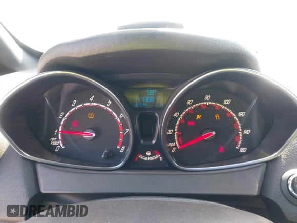 2015 Ford Fiesta ST with VIN 3FADP4GX9FM190724, listed as a IAAI auction lot 41858976 with 111,368 mi miles. Bid and sale history available at carsss.com. Image 7.